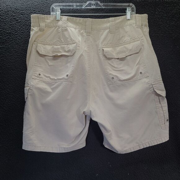 LOT Of 2 Red Head Mens Shorts Beige Size 40 100% Cotton Button Zip Close Pockets - Picture 3 of 13